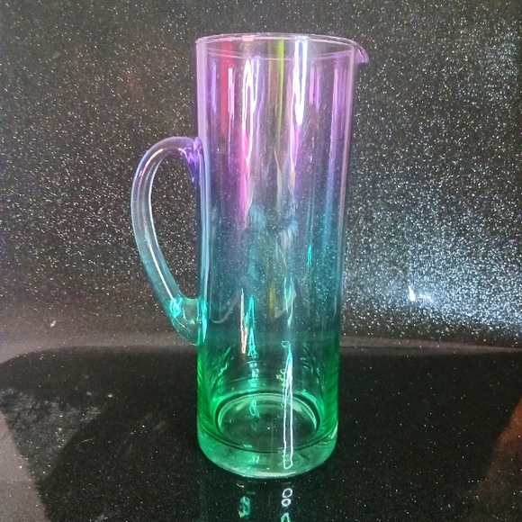 Other - Pastel Glass Pitcher.